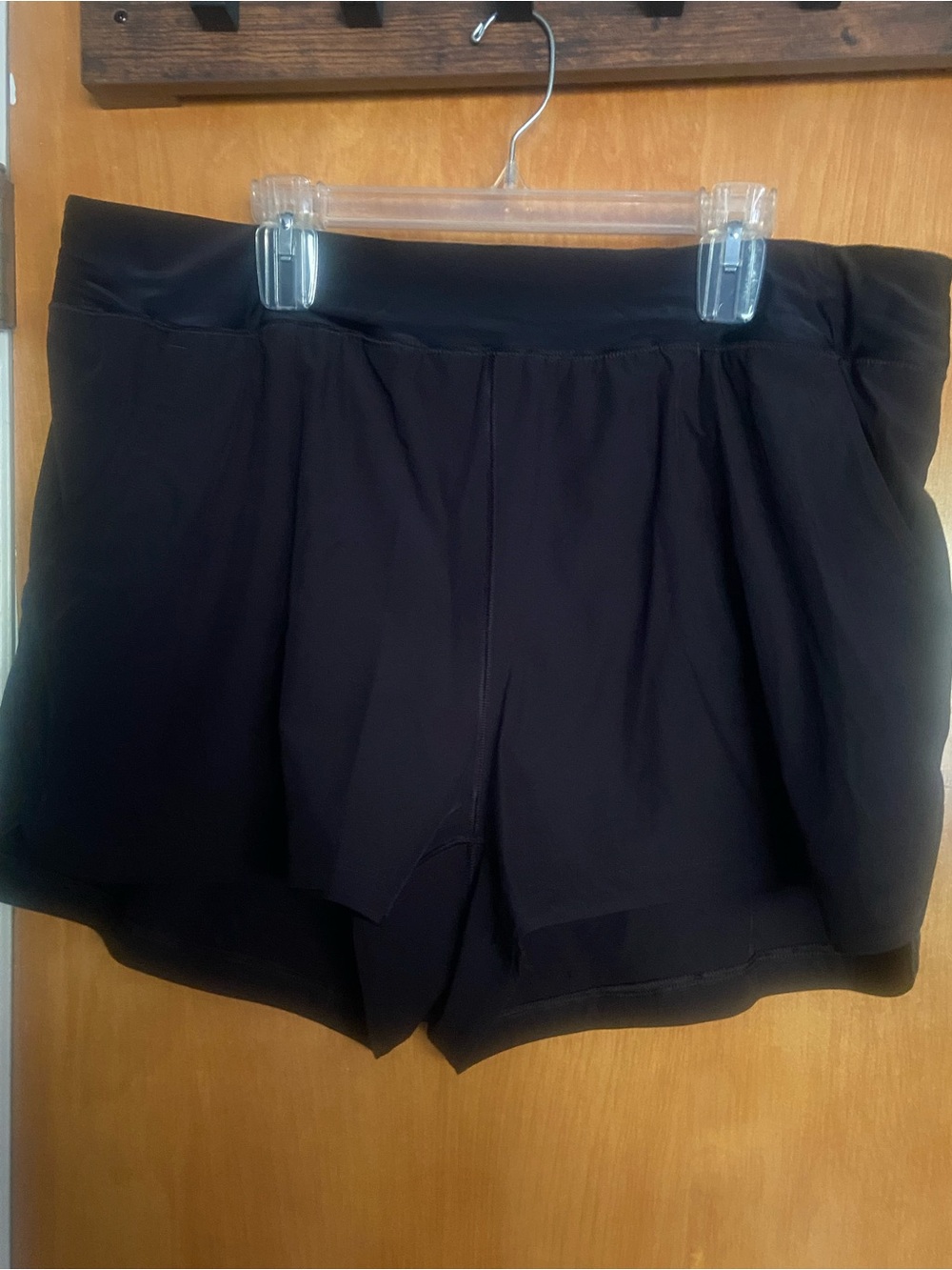 🏝️Lands' End Women’s Lined Swim Shorts in Black 
SIZE 22W